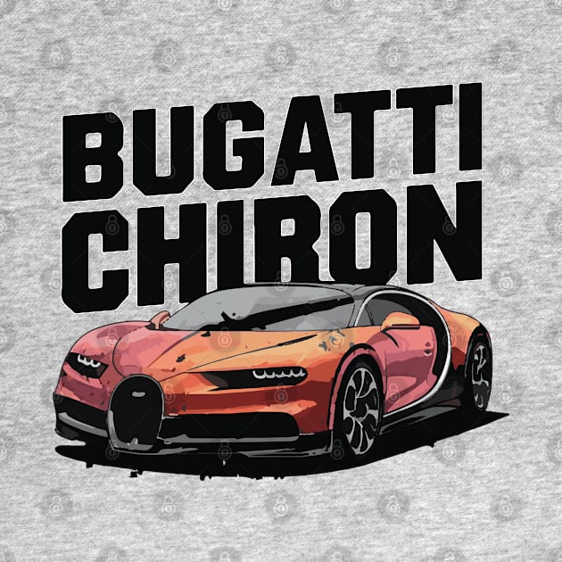 Bugatti Chiron Vintage Car by Cruise Dresses